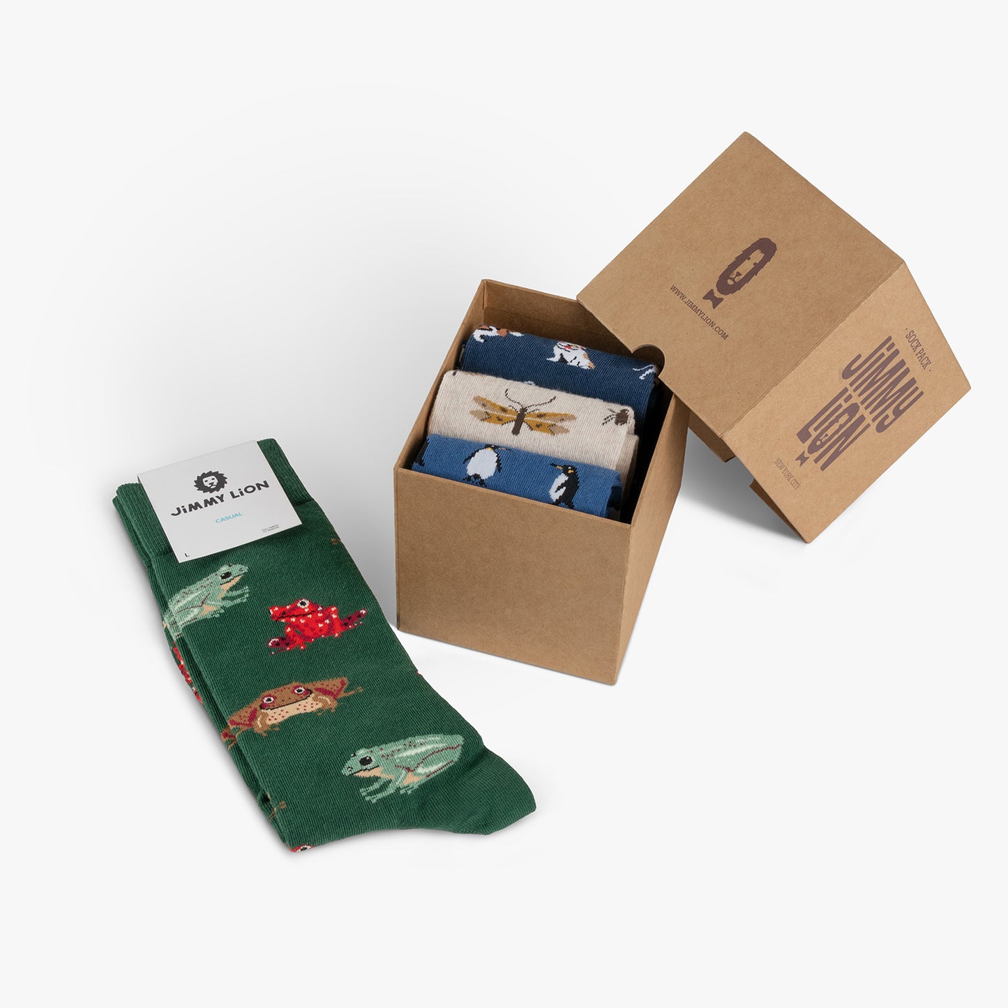 Animal Patterns 4-Pair Pack