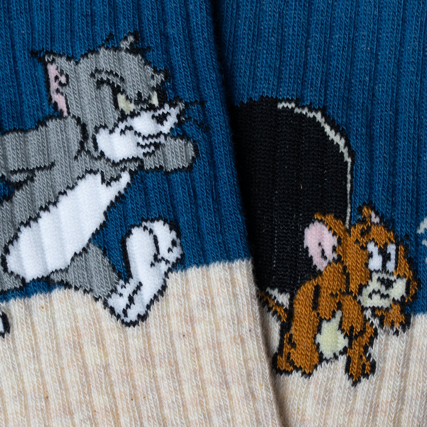 Athletic Tom and Jerry Mouse Door - Beige