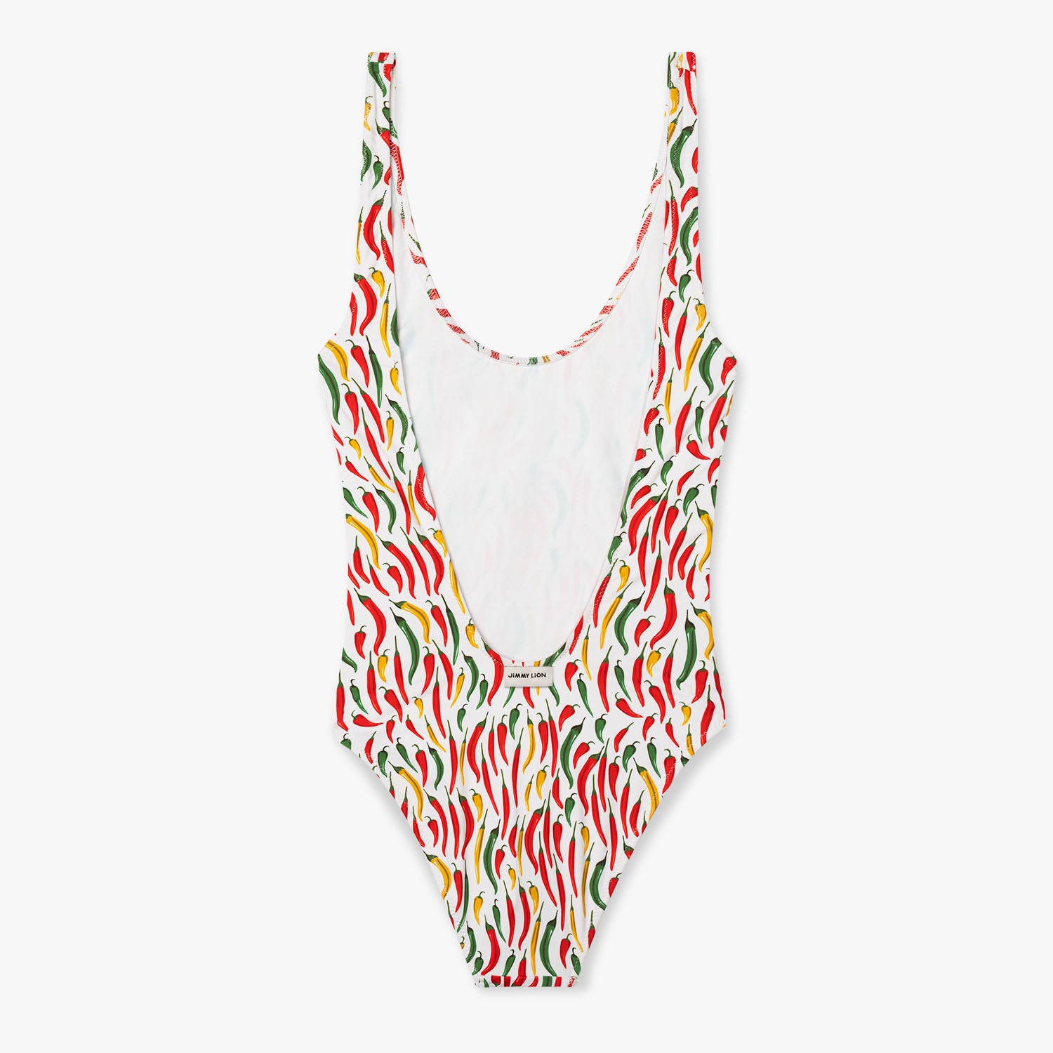 Chillies Swimsuit - White Red (1)