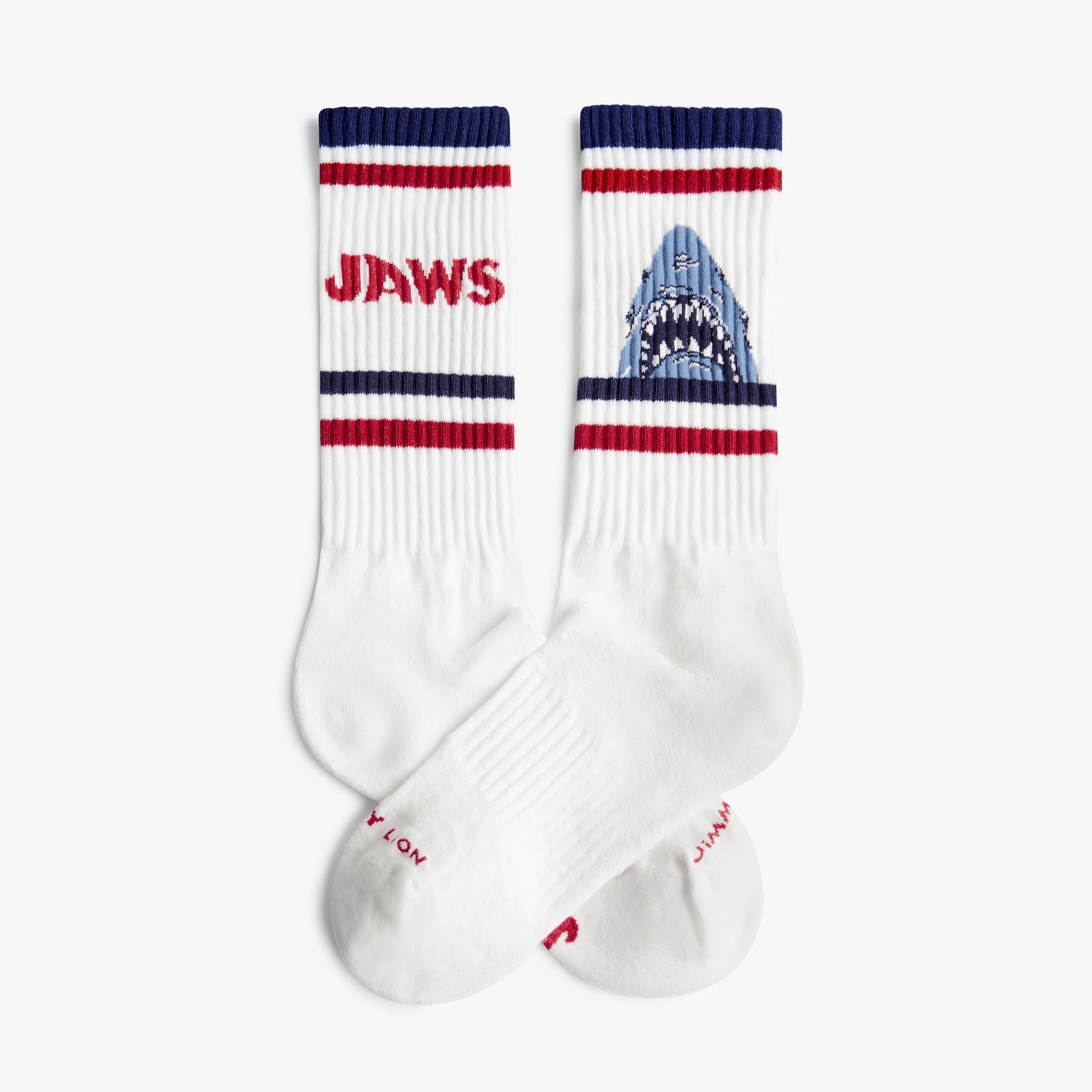 White athletic best sale socks