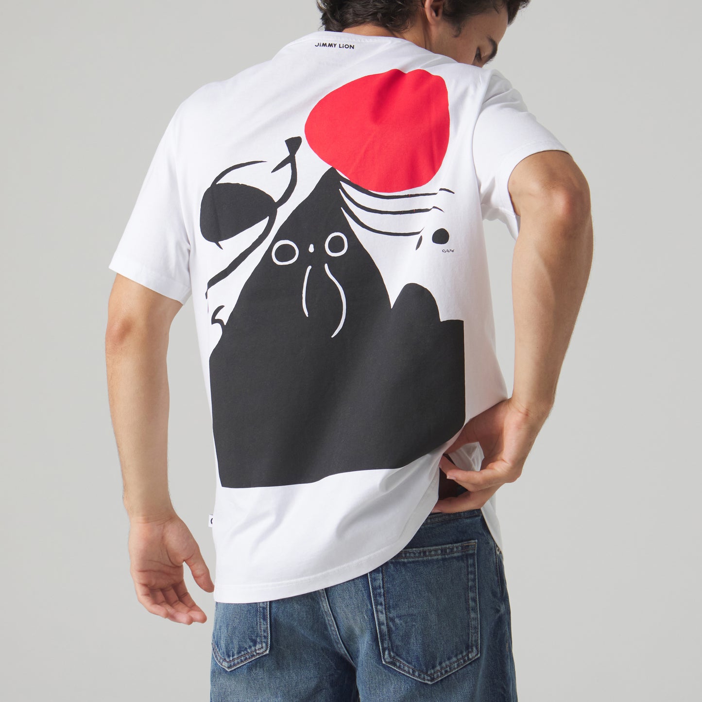 Miro Woman in Front of the Sun I Tee - Blanco