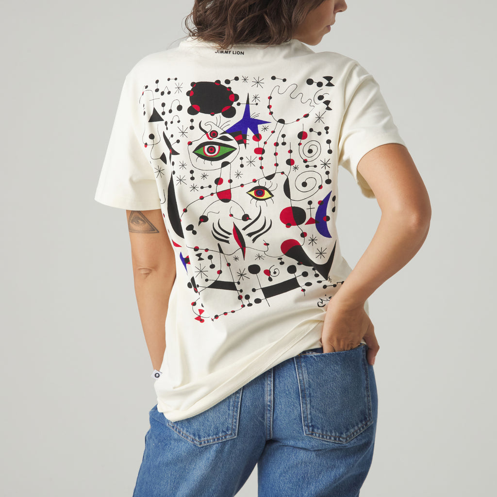 Miro Ciphers and Constellations Tee - Blanco