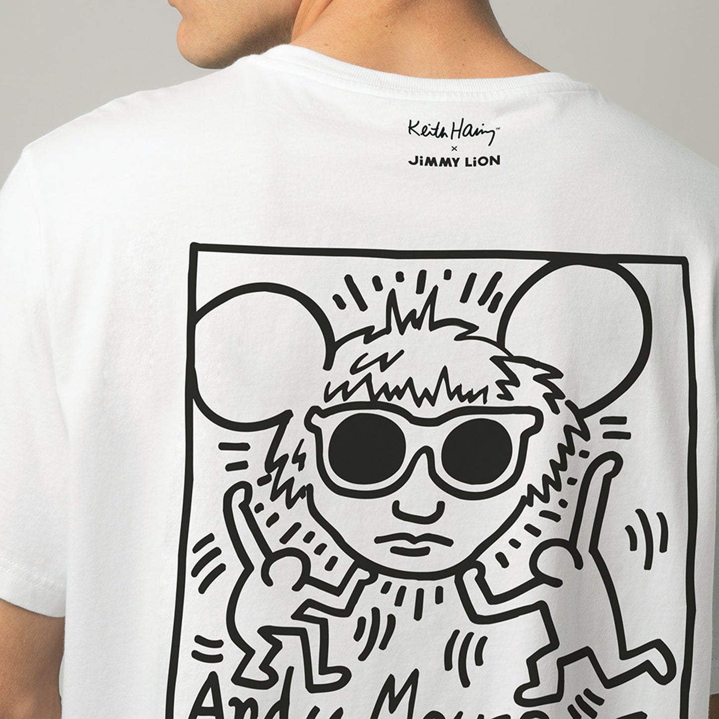 Andy Mouse Tee - White