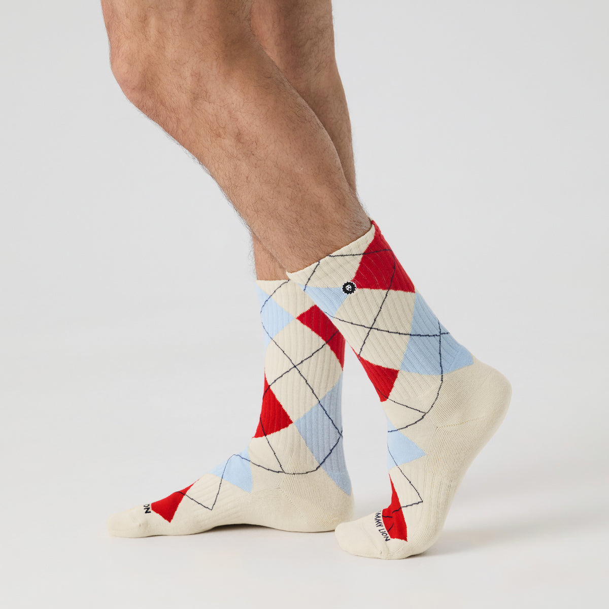 Athletic Argyle - Beige