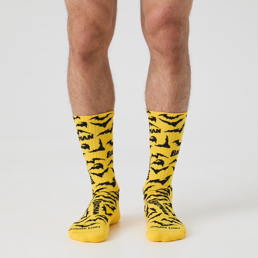 Athletic Batman Bats - Yellow