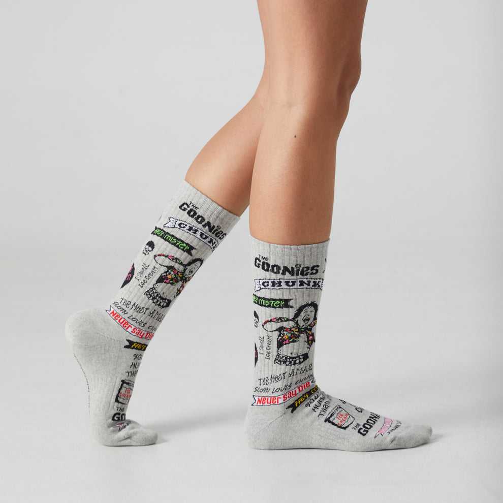 Chaussettes Jimmy Lion Goonies 4 Life - Taille 41-46, Gris Multicolore