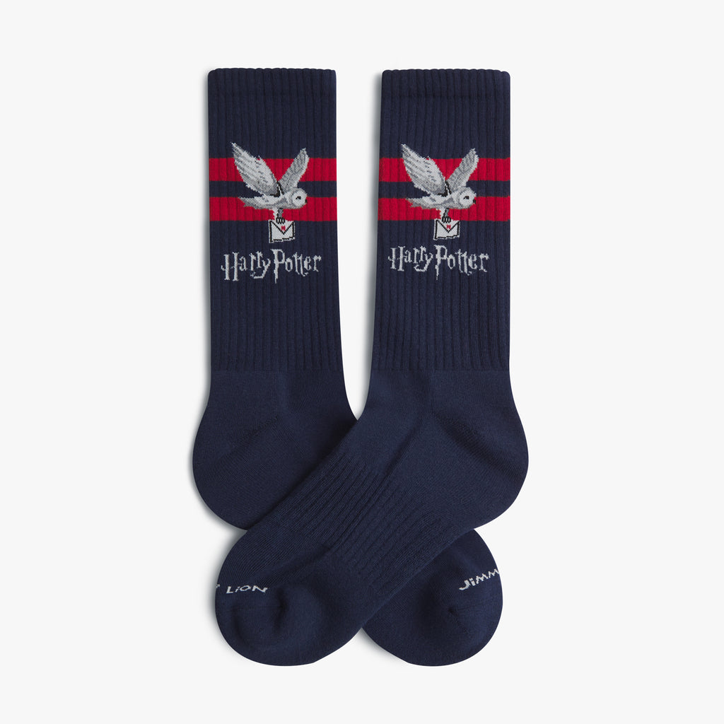 Athletic Harry Potter Hedwig Socks - Dark Blue