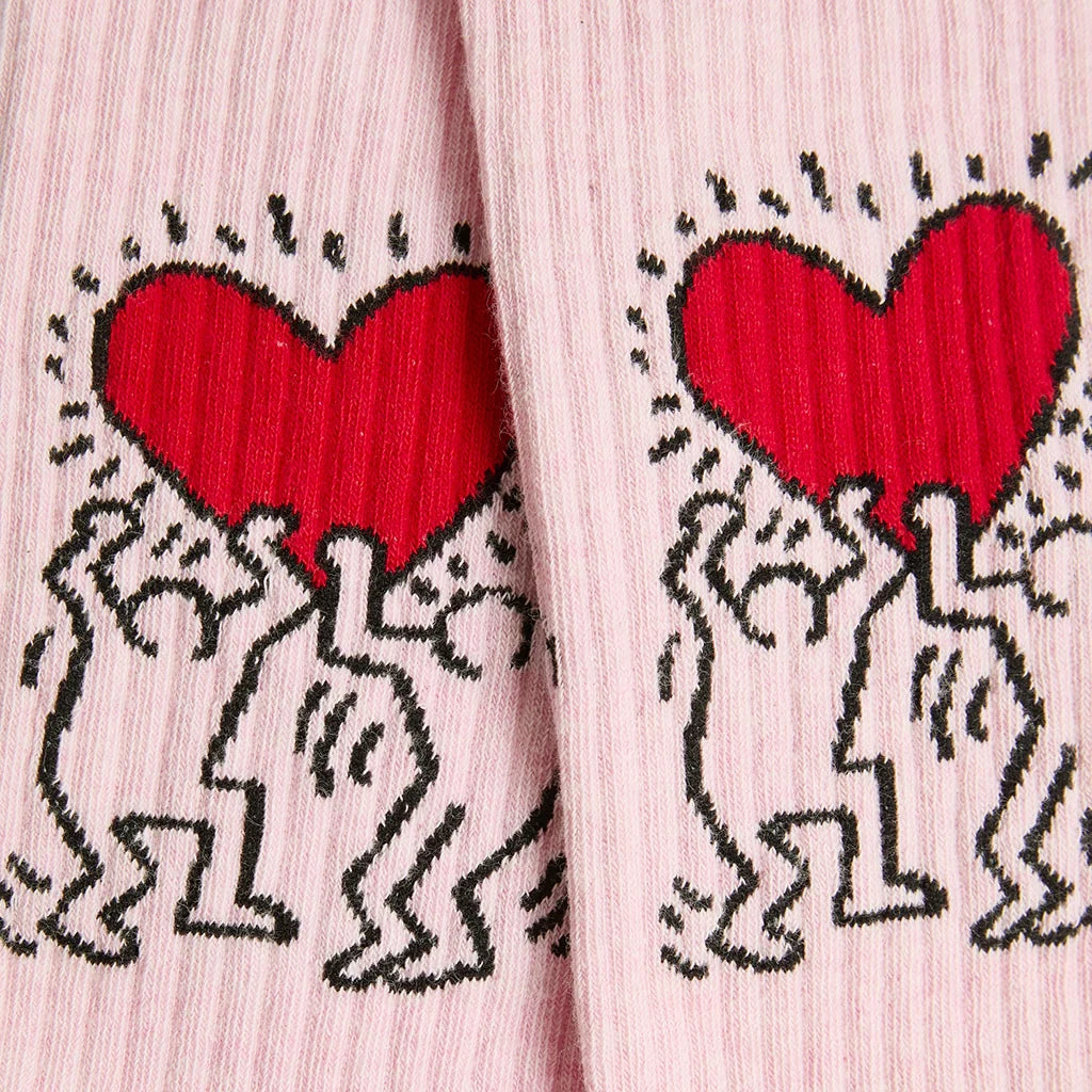 Kids Athletic Keith Haring Heart - Pink