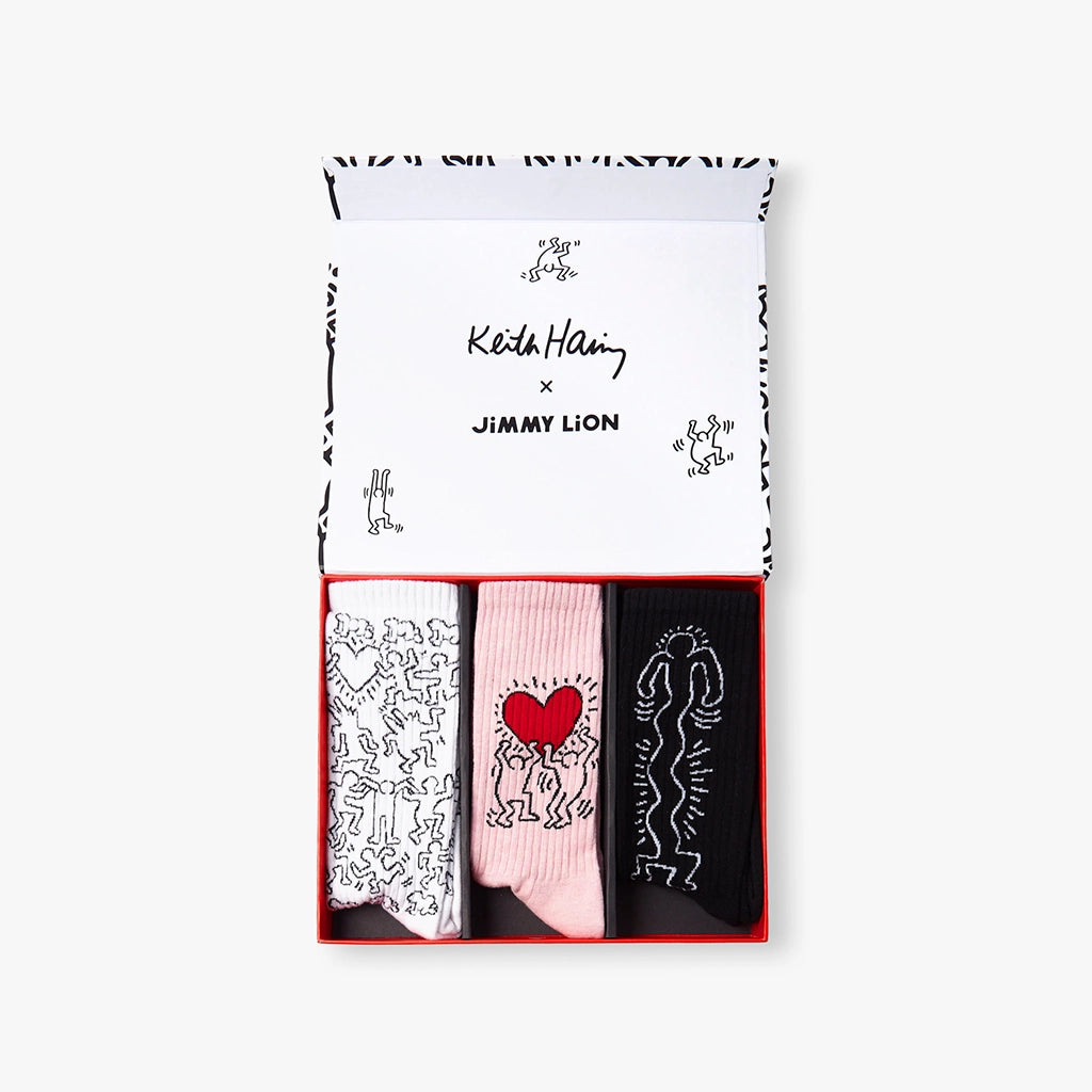 Keith Haring T-Shirt & Gift Pack Bundle - Various