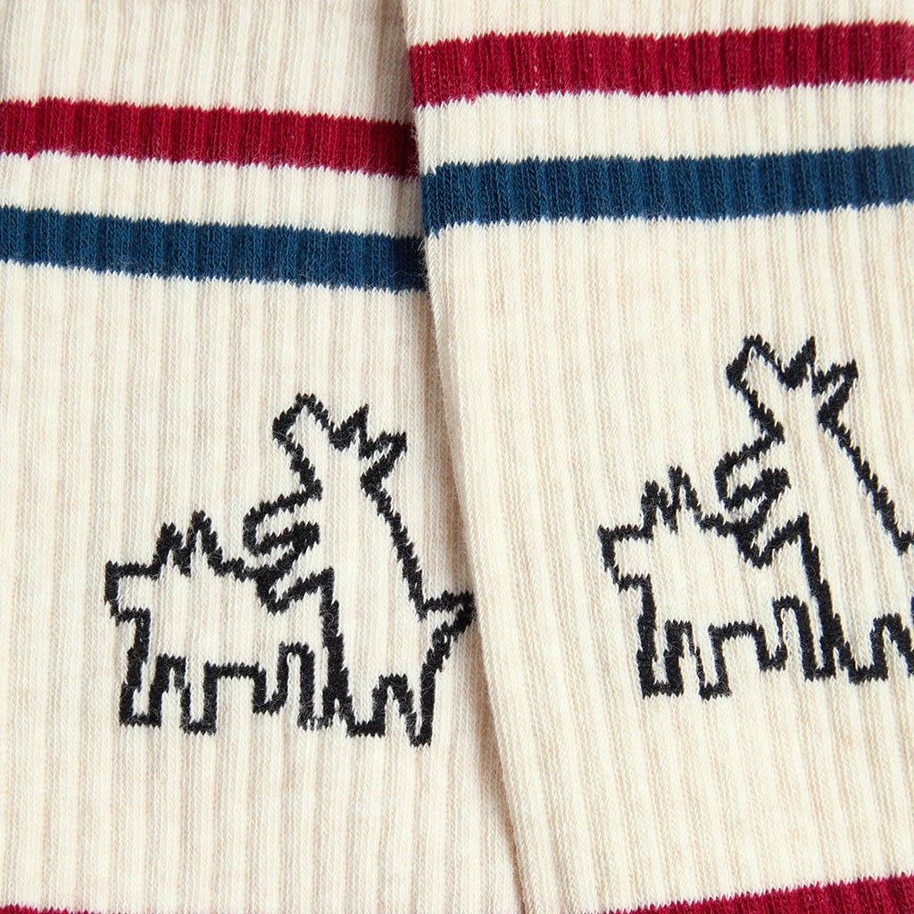 Athletic Keith Haring Two Dogs - Beige