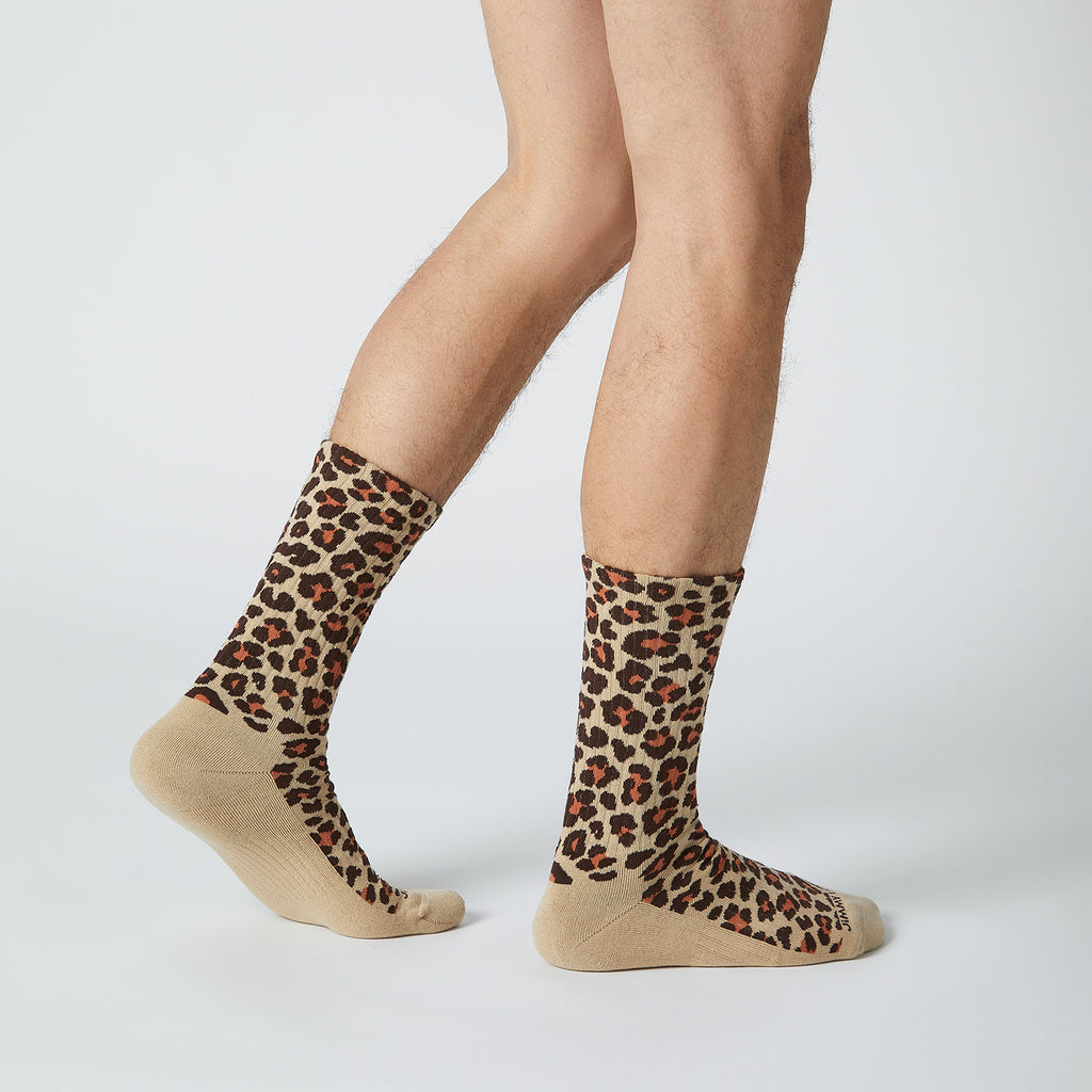 Leopard Print Boxer Shorts & Socks Bundle - Various