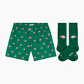 Dobby Boxer Shorts & Socks Bundle - Various