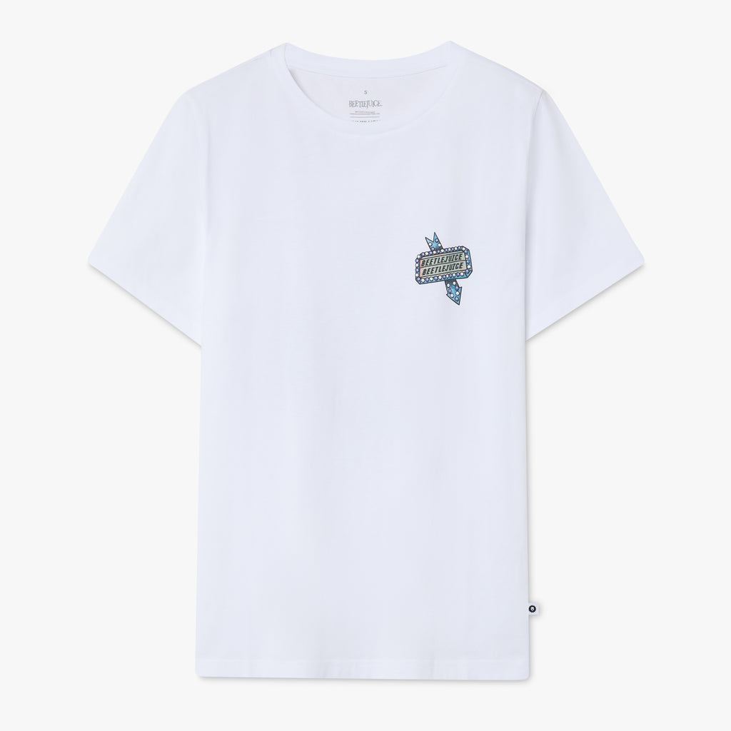 Beetlejuice Bio Exorcist Tee - White