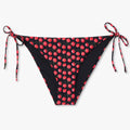 Tomatoes Bikini Bottom - Black and Red