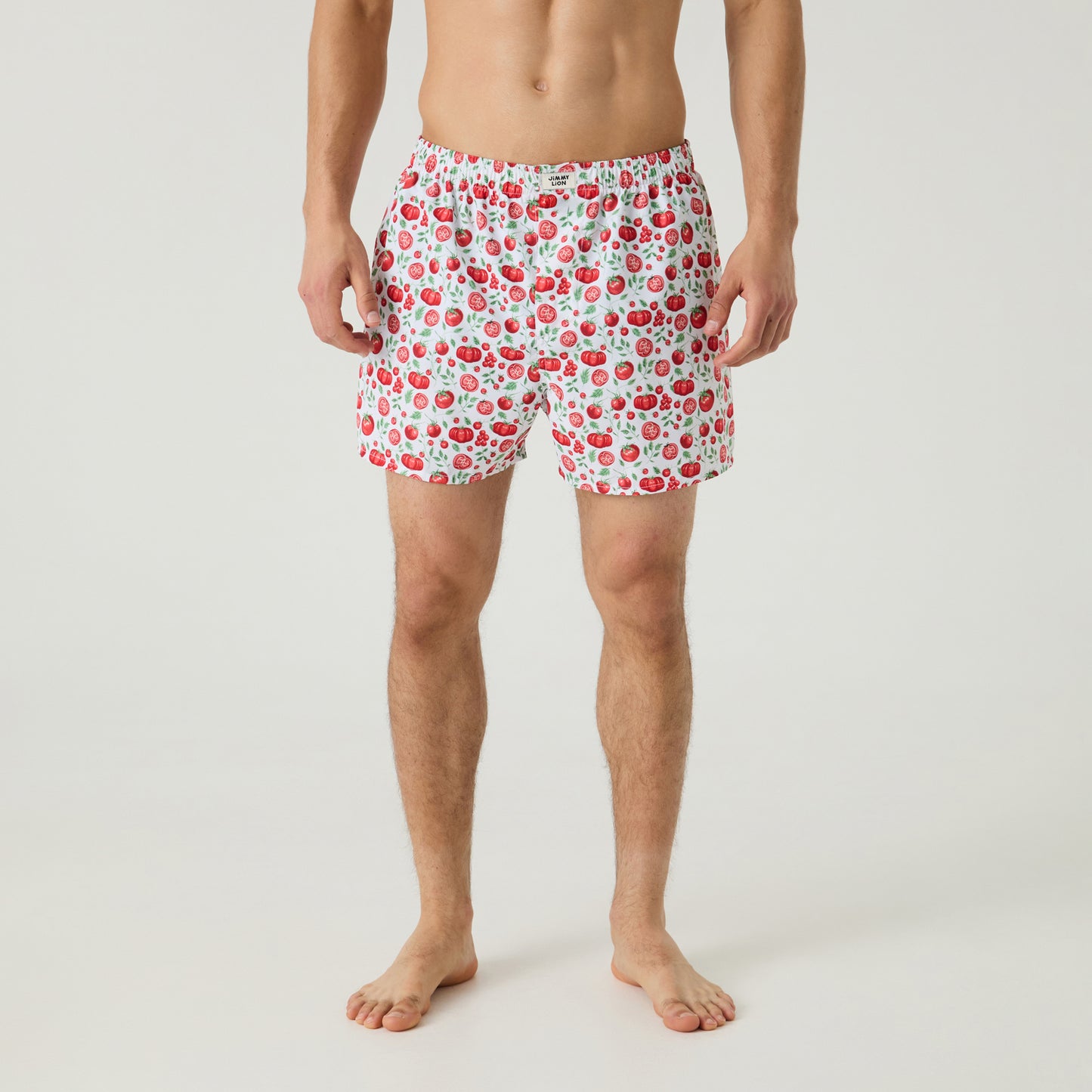 Tomato Fever Boxer Shorts - White