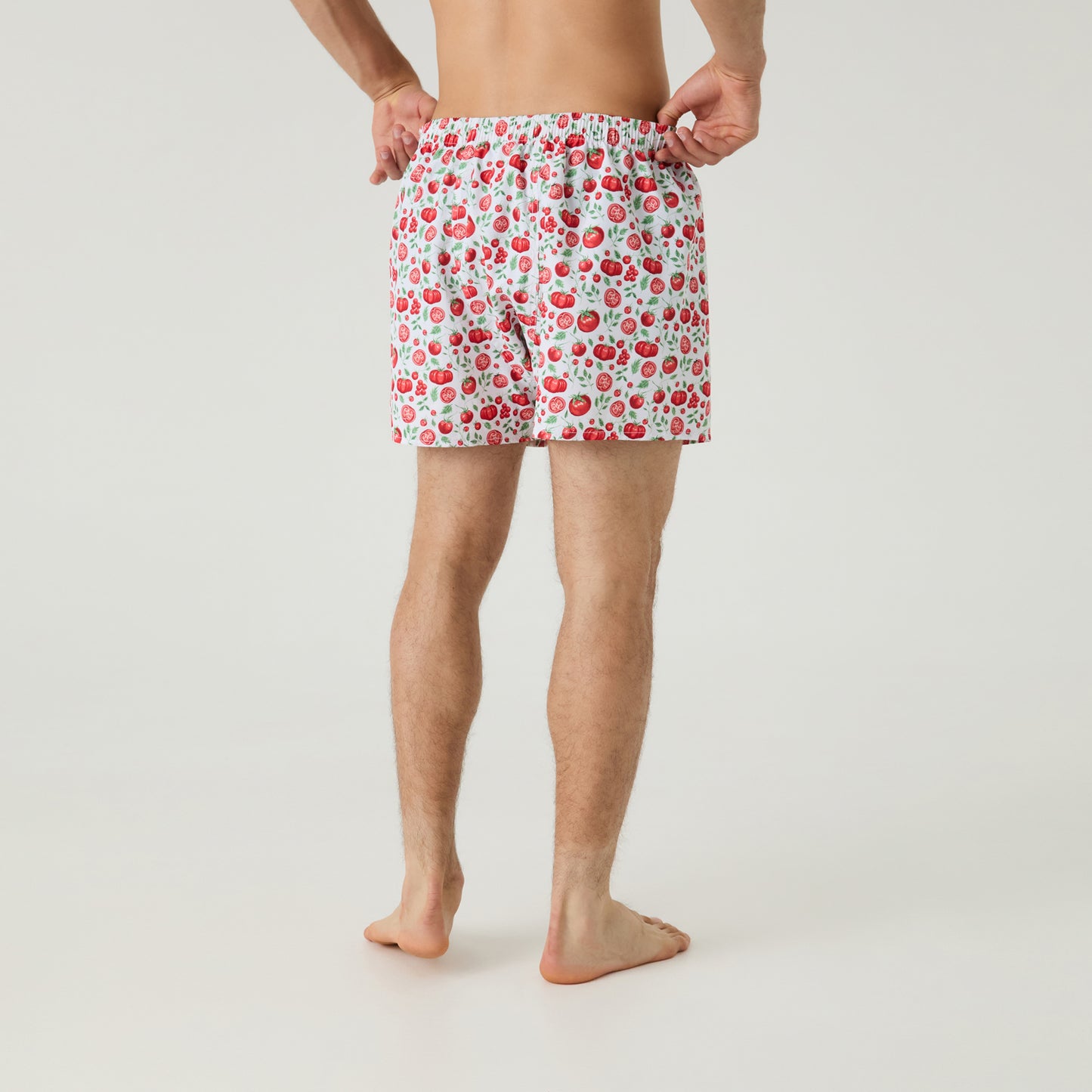 Tomato Fever Boxer Shorts - White