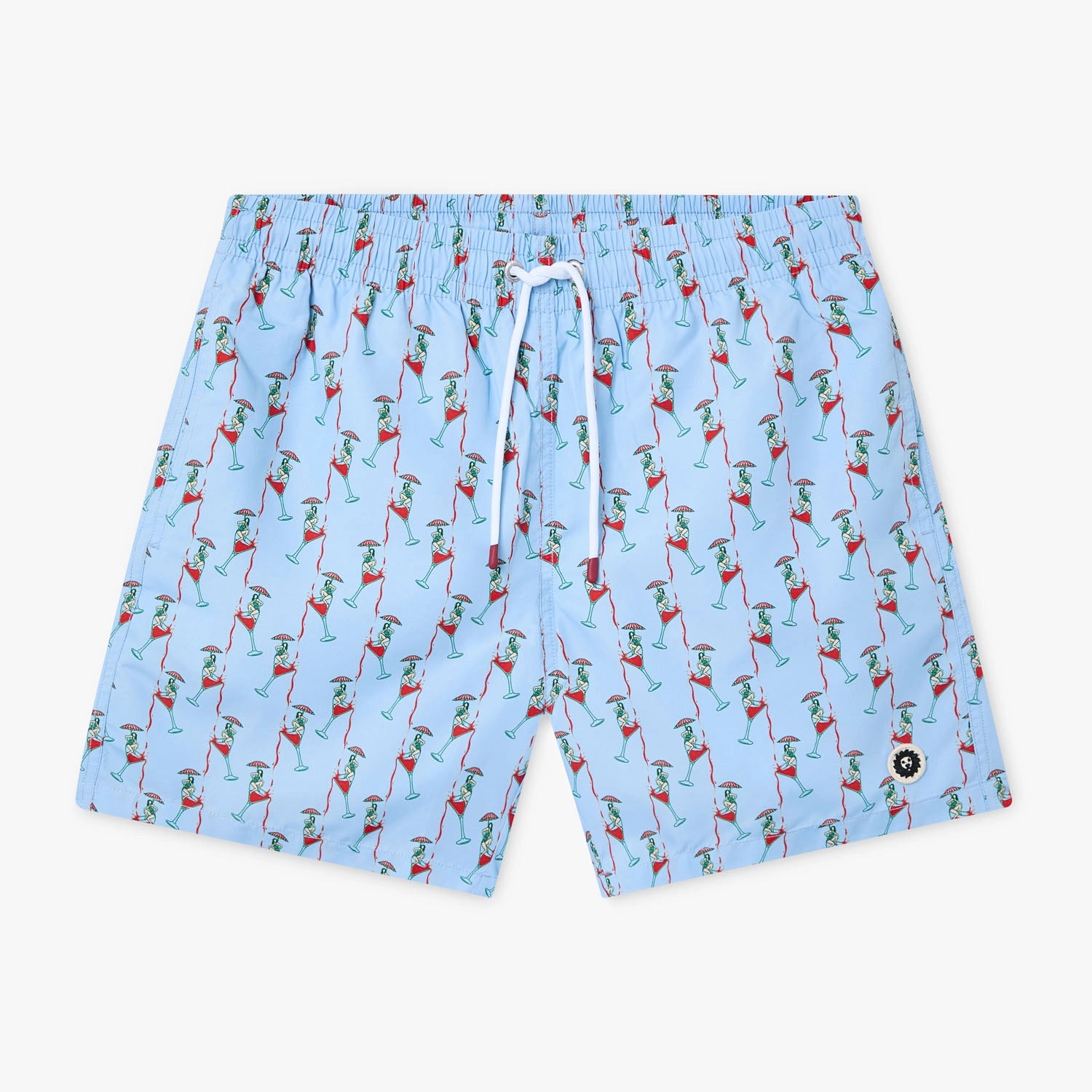 Happy Hour Swim Shorts - White
