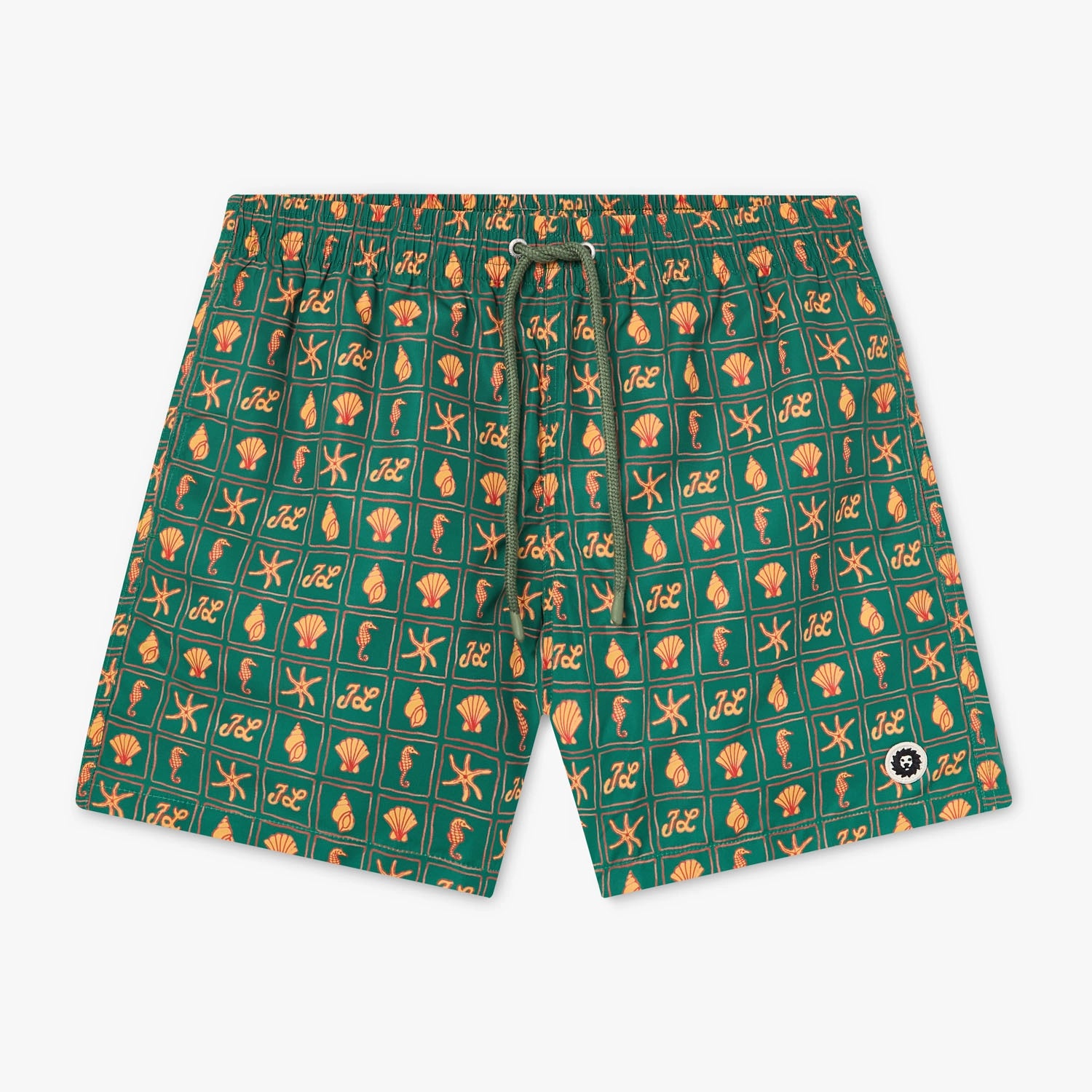 Shore Finds Swim Shorts - Dark Green
