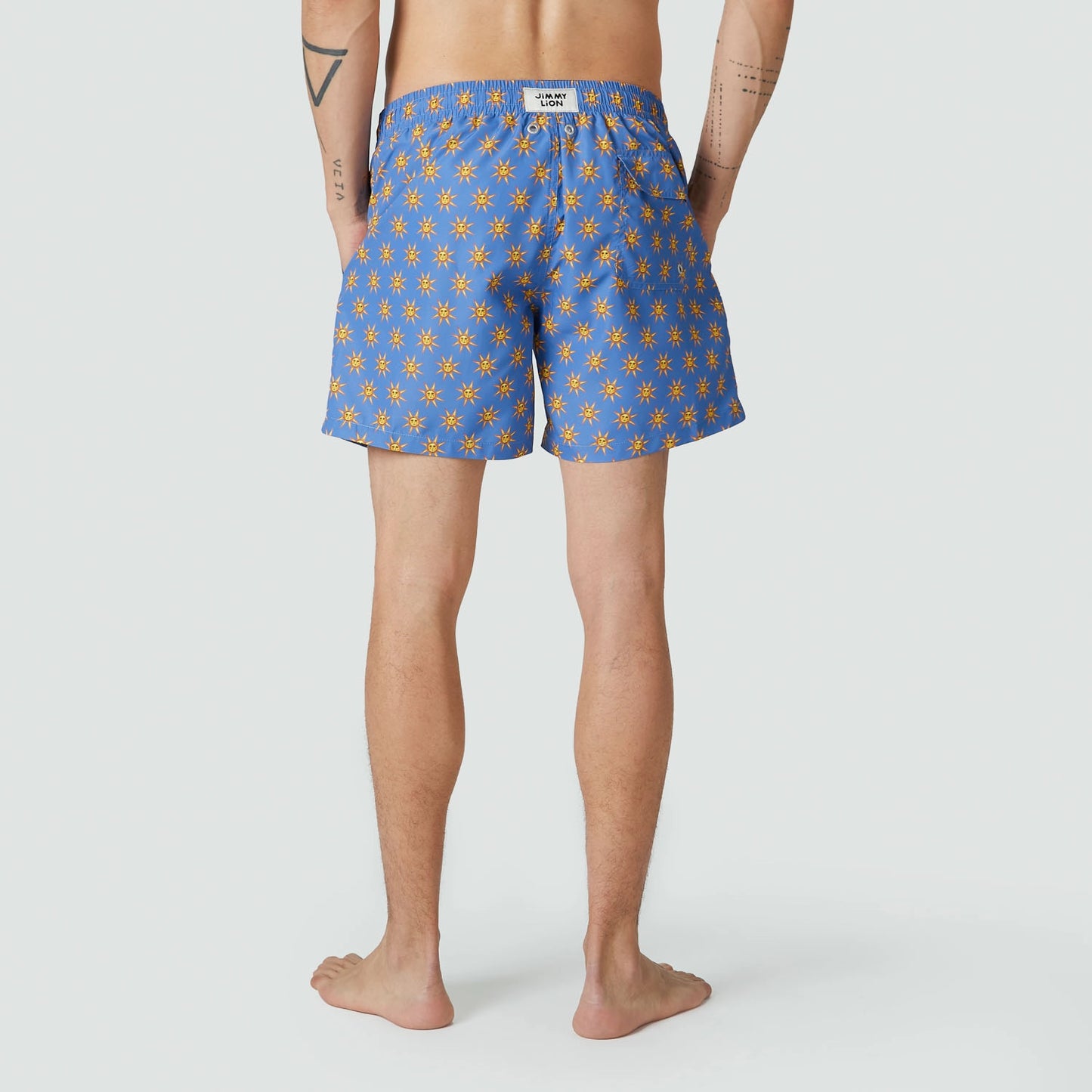 Sun Swim Shorts - Azure
