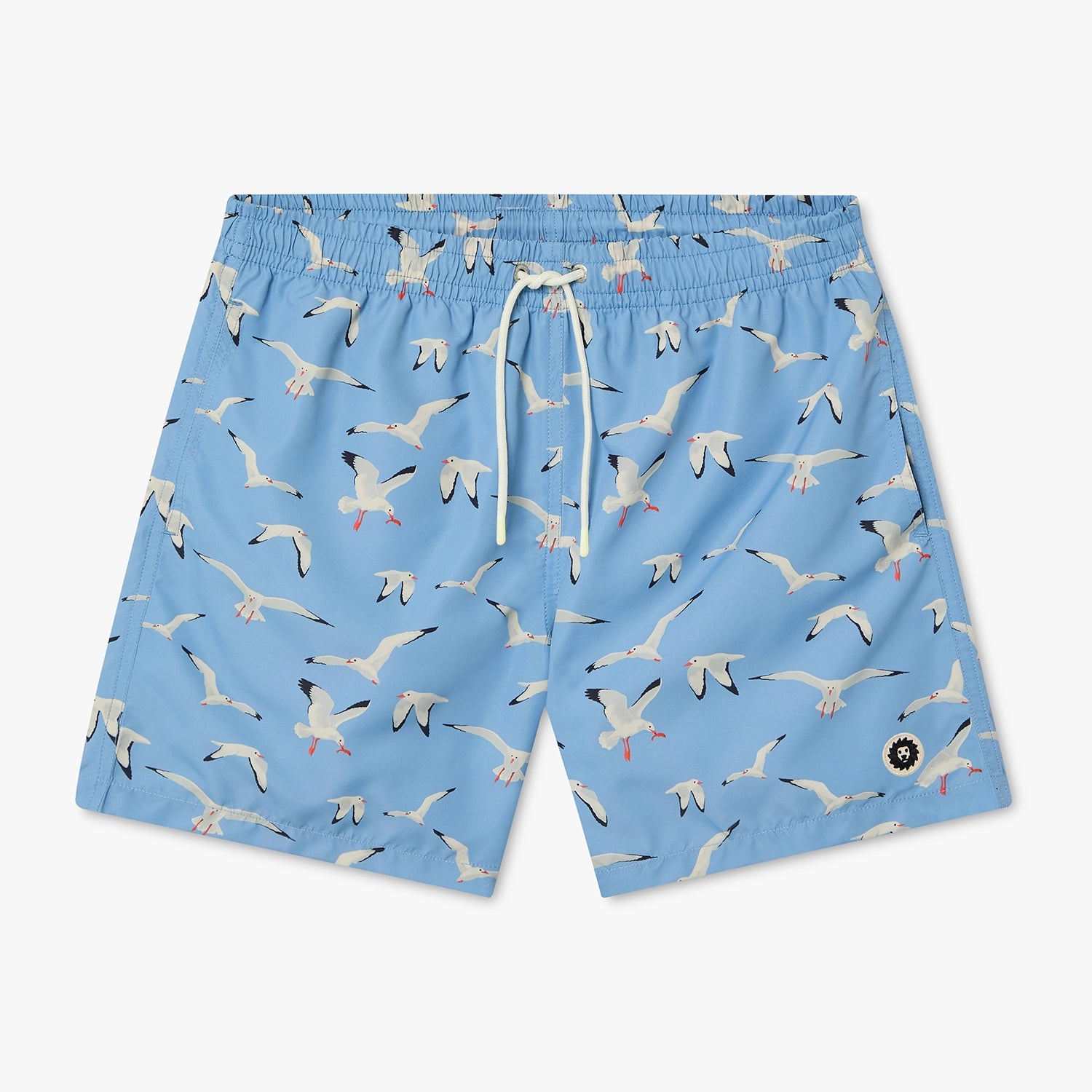 Seagulls Swim Shorts - Sky Blue