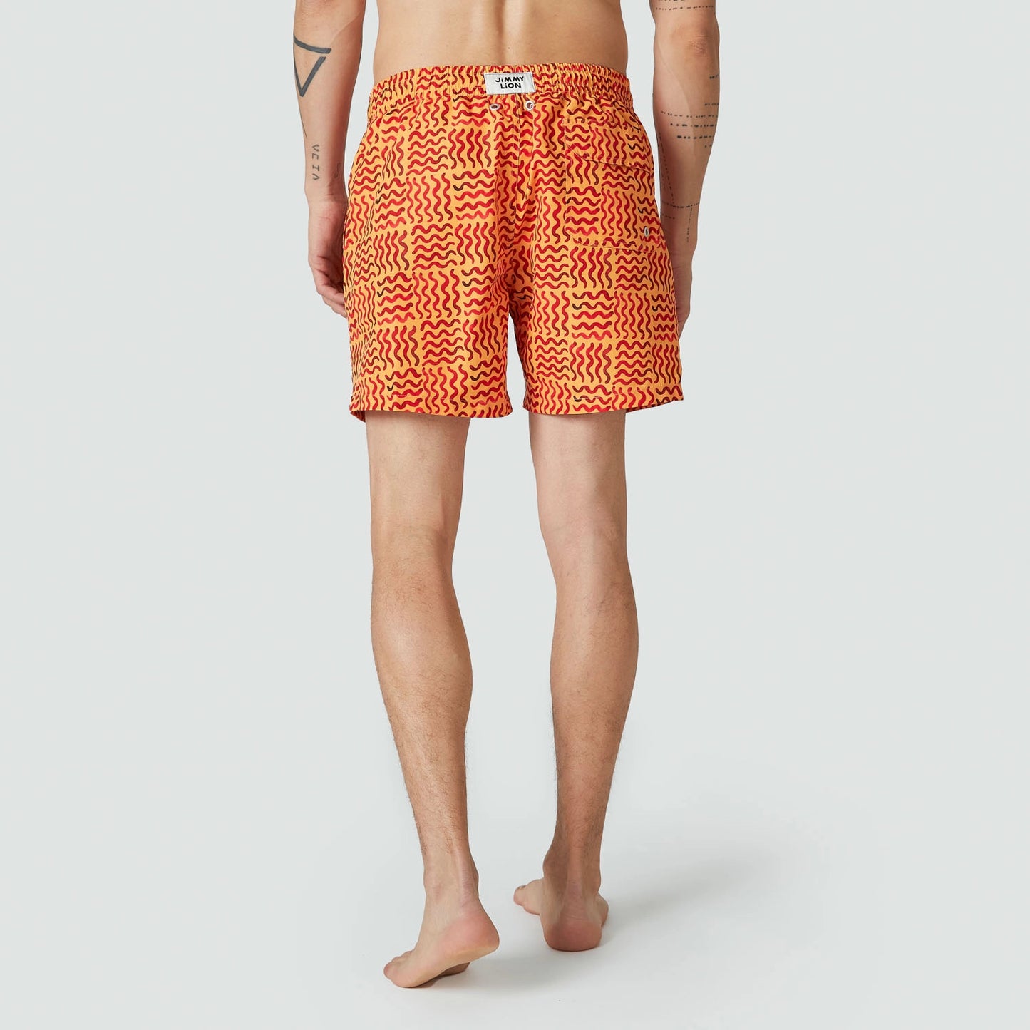 Waves Swim Shorts - Orange