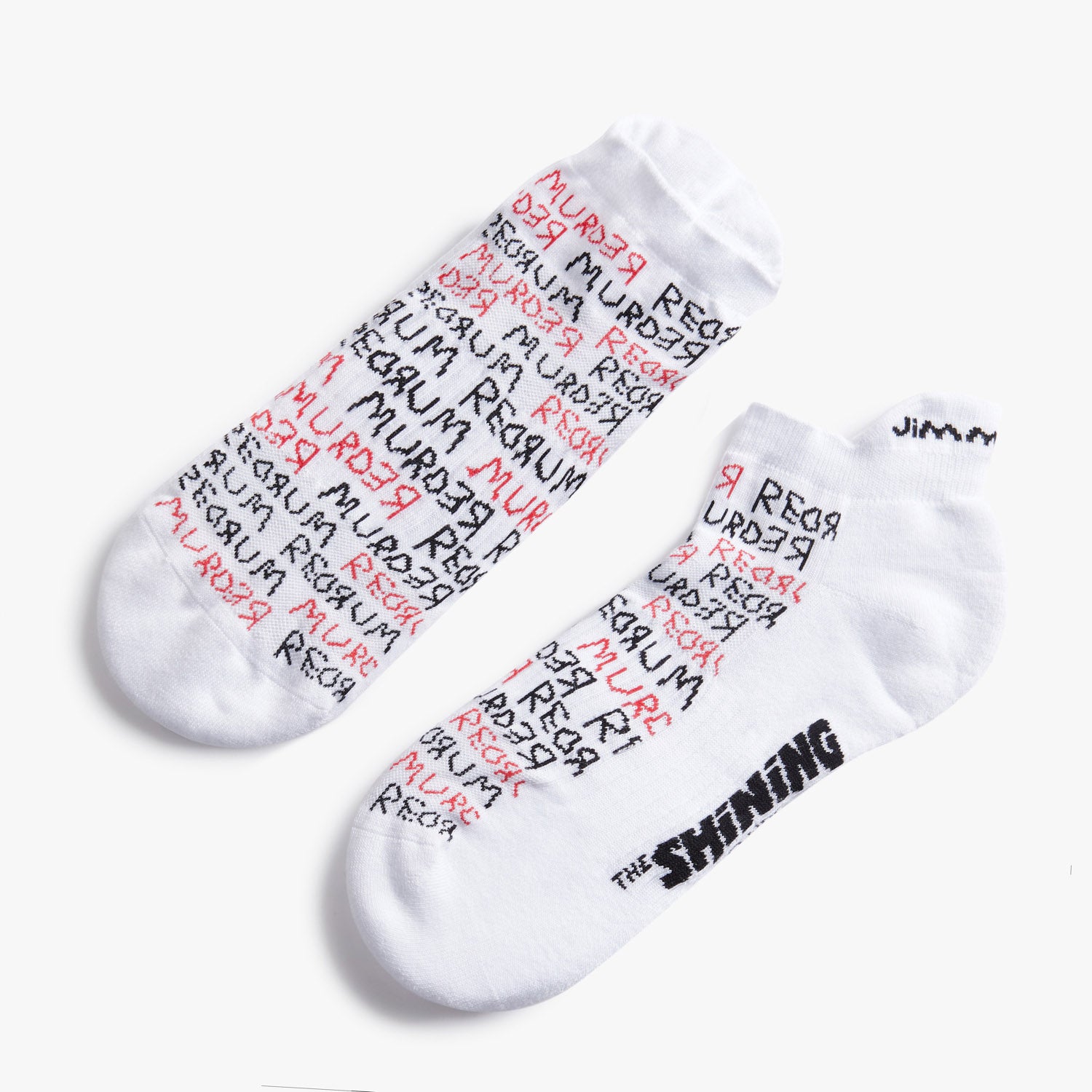 Ankle Athletic The Shining Redrum - White