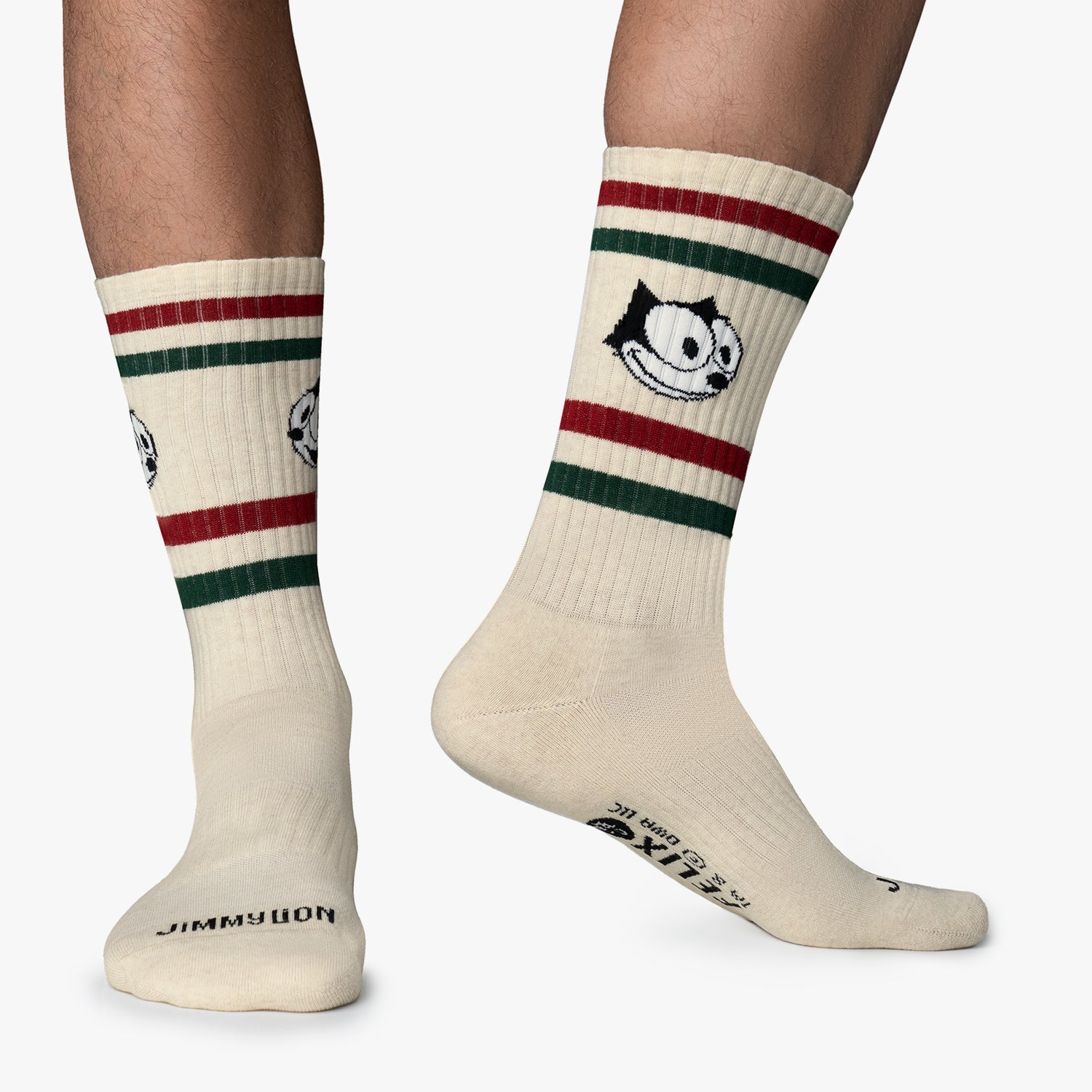 White athletic clearance socks