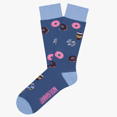Donuts & Coffee - Blue
