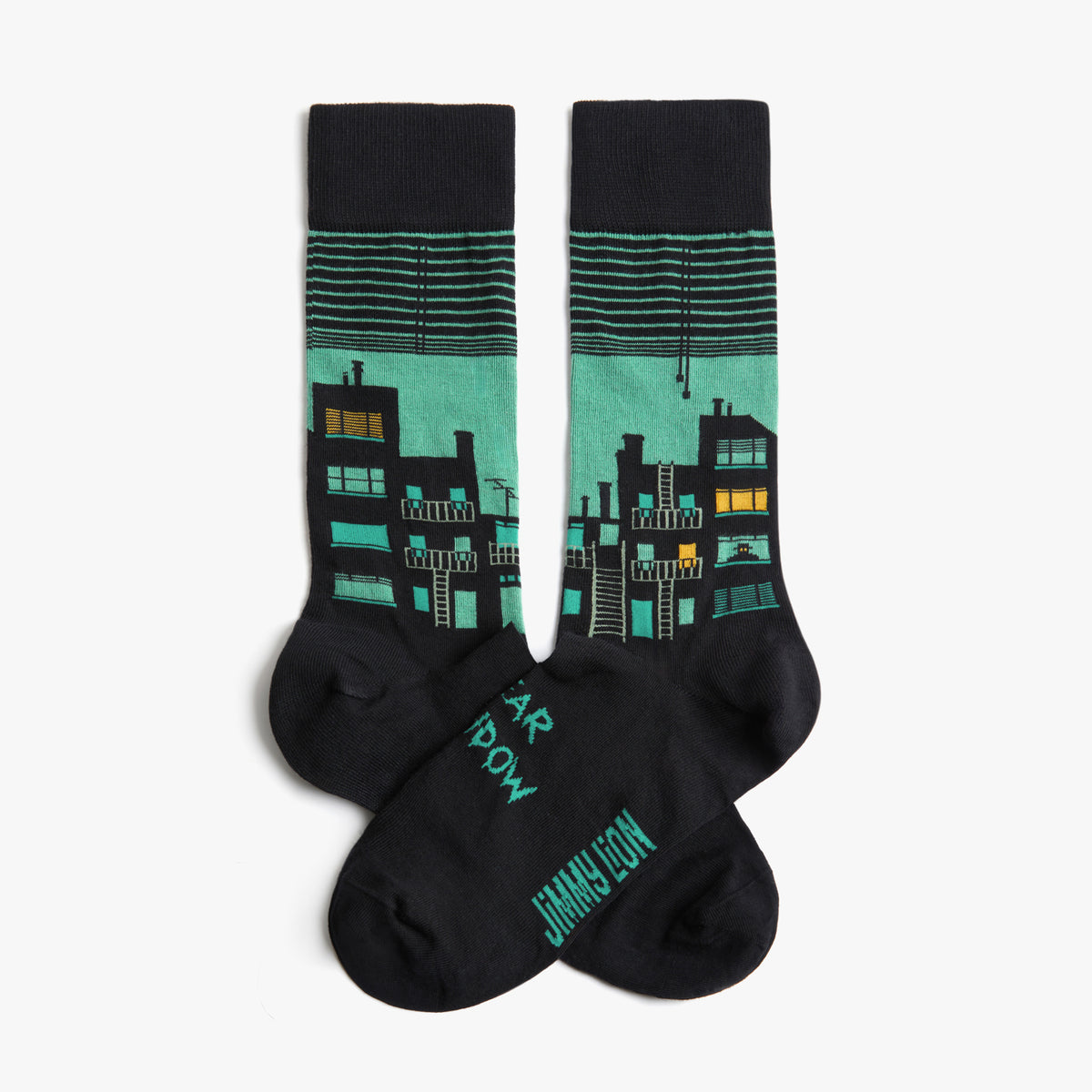 Hitchcock Rear Window™ Spy Socks | Alfred Hitchcock x Jimmy Lion