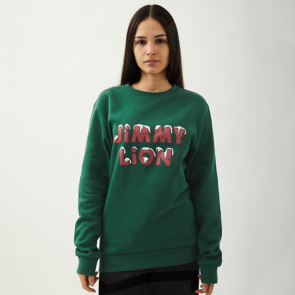 Holiday Sweat JL Logo - Green (3)