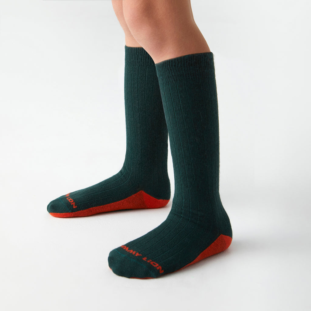 KH Kids School Ribbed - Green (1)