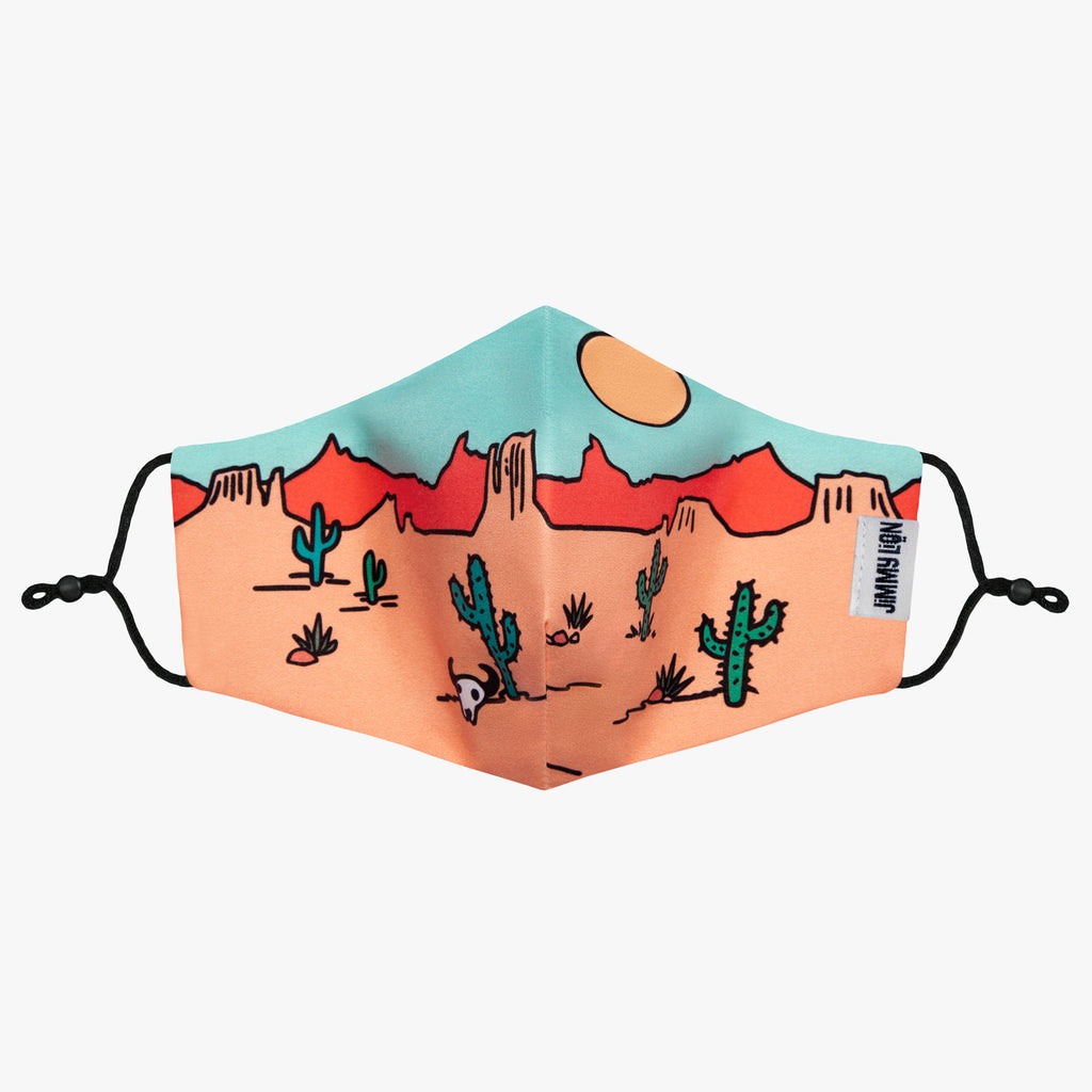 Sonora Face Mask - Salmon