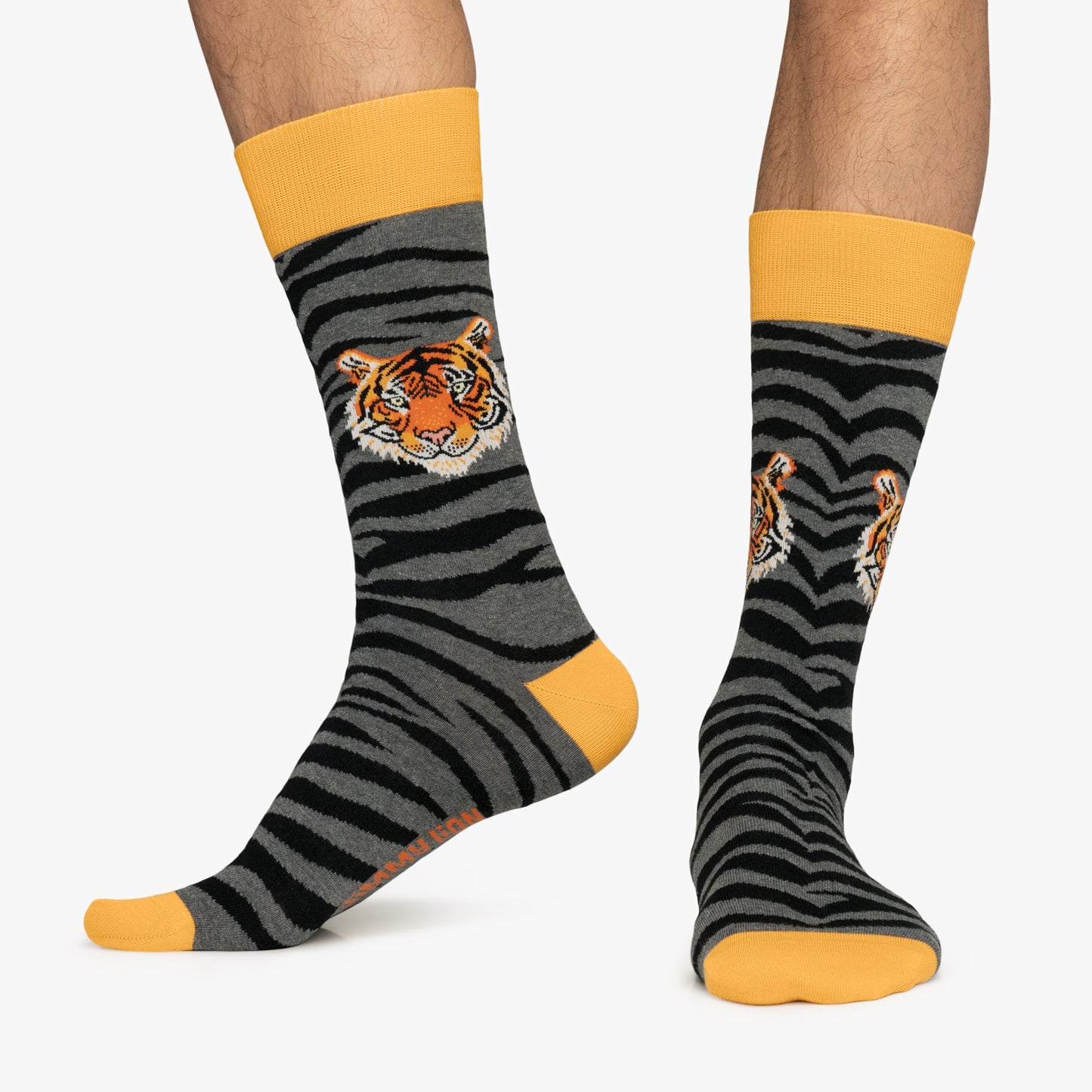 Tiger Head - Grey (1)