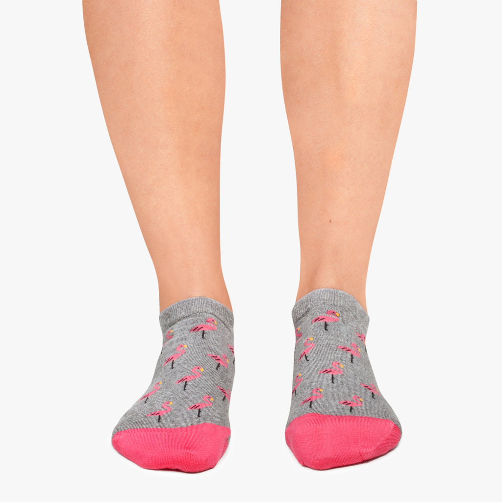 Ankle Flamingo - Grey (2)